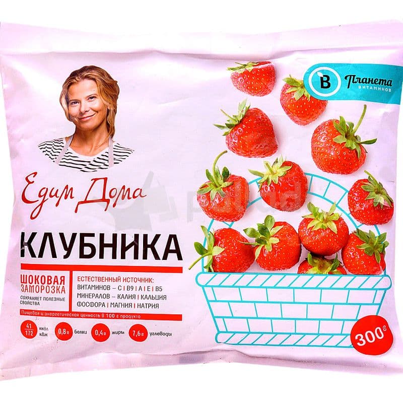 Ягода Клубника 300гр Планета Витам/20