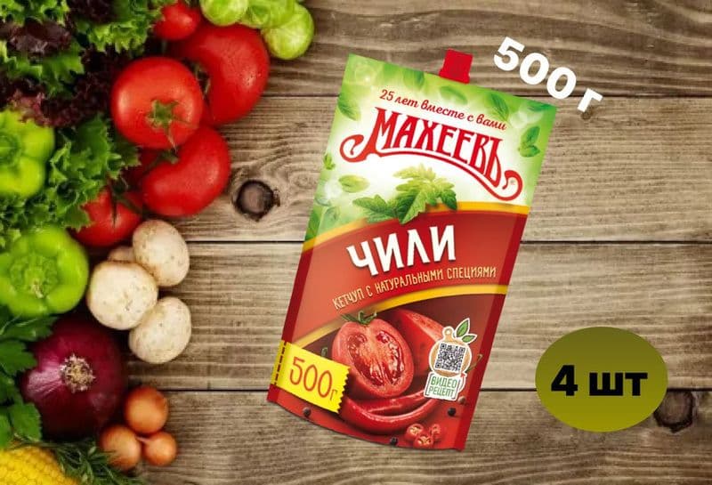 Кетчуп Махеев Чили 500г м/у