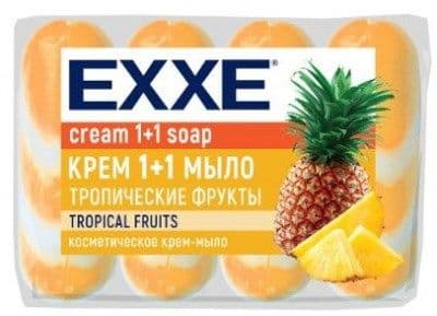 ЭКС Косметическое мыло Тропические фрукты  4*75г