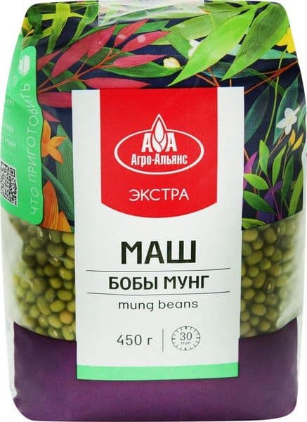 Крупа Маш 450г Агро-Альянс Экстра