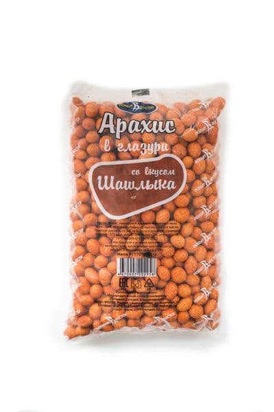 Арахис в глазури Эвертон Хрустящая корочка Шашлык м/у 60г