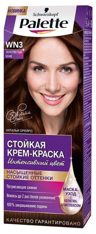 ПАЛЕТТЕ краска для вол.WN3 золотистый кофе