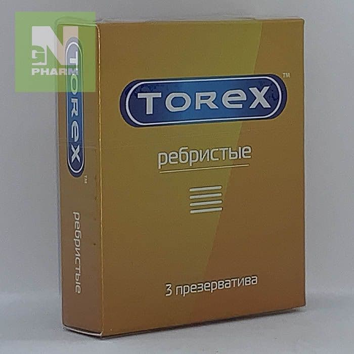 ТОРЕКС презервативы №3 Ребристые