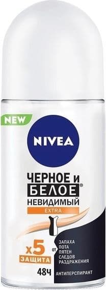 НИВЕЯ Дез.ролик 50мл Экстра Невидим.защита д/чер/белого
