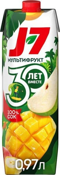 Сок J7 Мультифрукт  0,97л