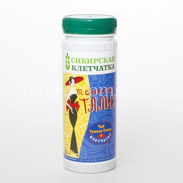 Клетчатка Сибирская 170г Тонкая талия