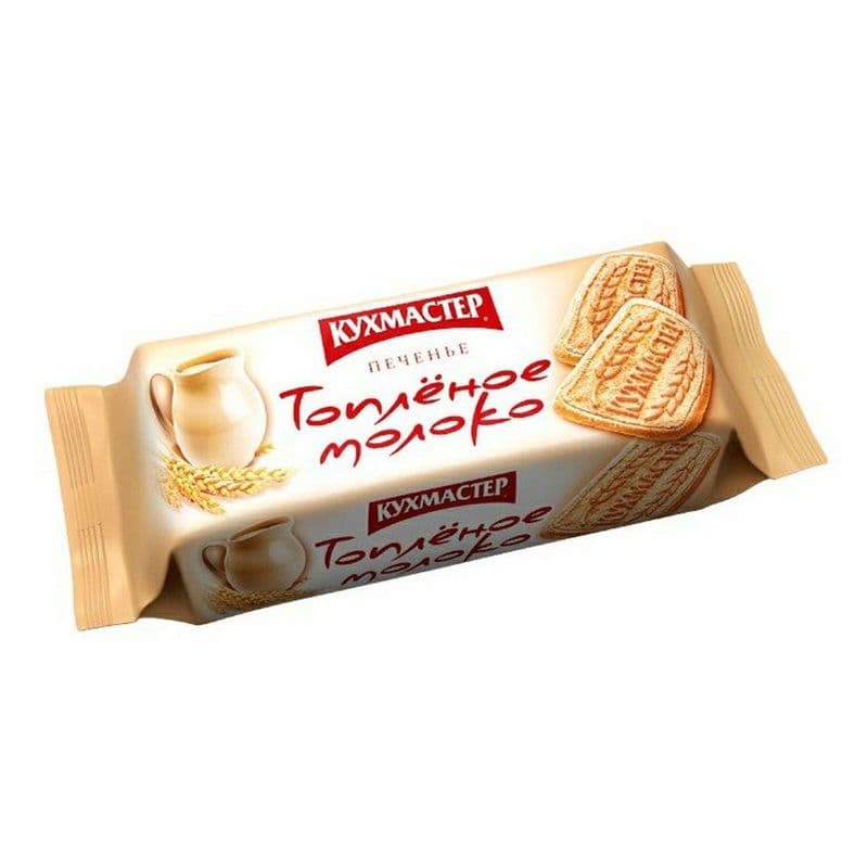 Печенье сахарное Топленое молоко 170г Кухмастер