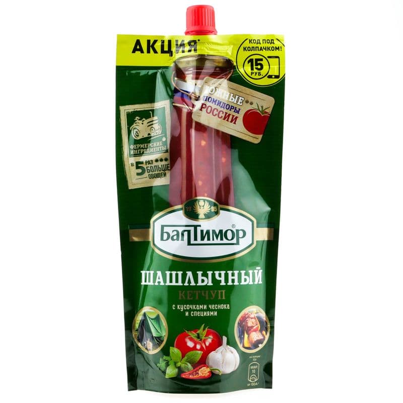 Кетчуп Балтимор Шашлычный 260г м/у