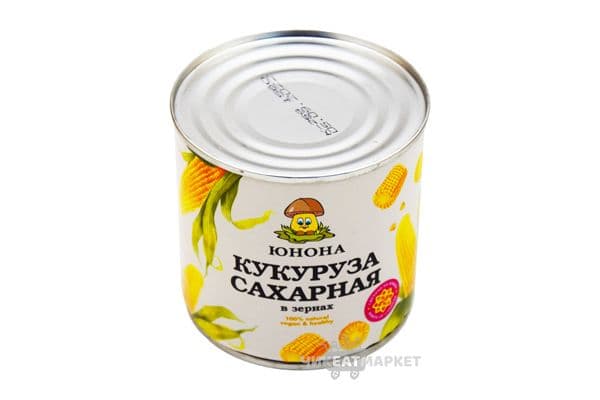 Кукуруза Юнона 340г ж/б