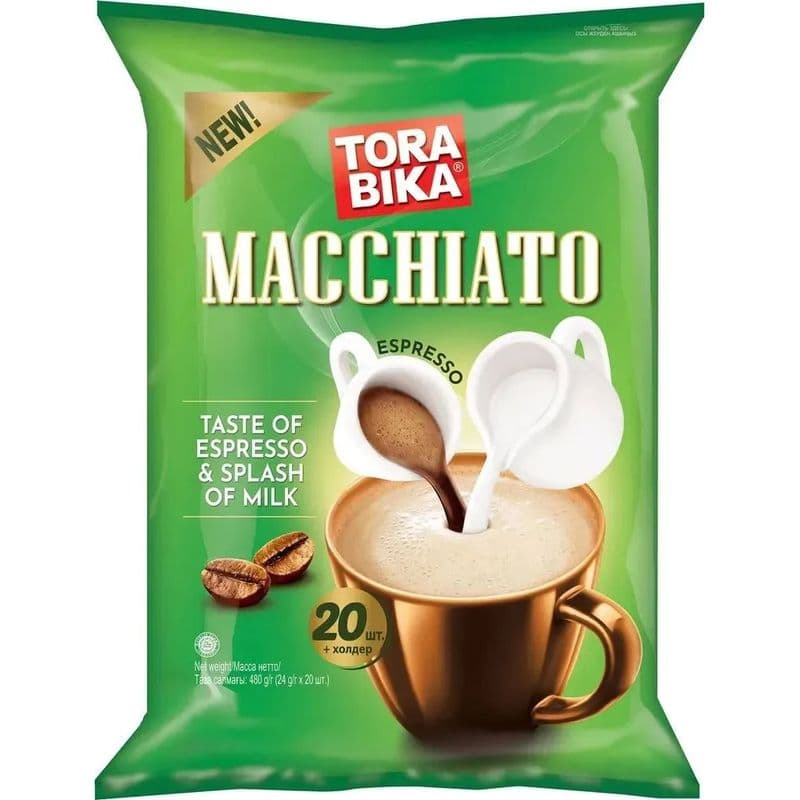 Капучино Торабика Макиато 120г (5пак)