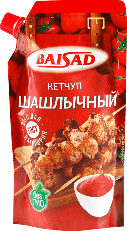 Кетчуп Шашлычный 235г м/у Байсад