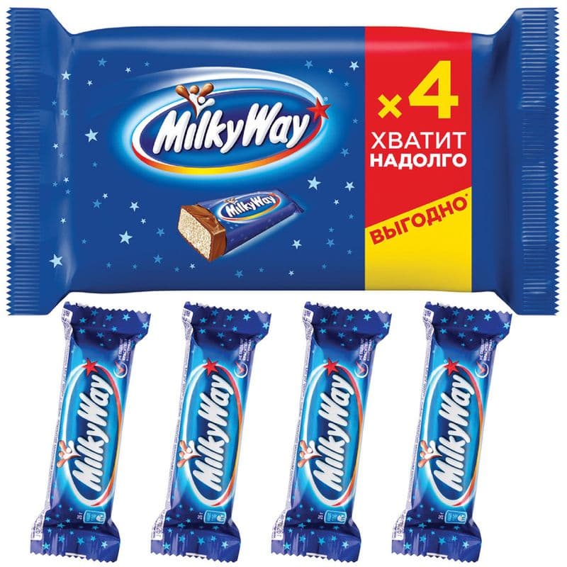 Батончик Милки Вей 104г (4*26г)