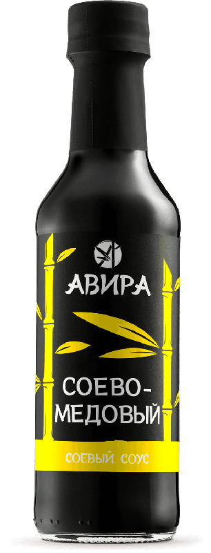 Соус соевый Авира Соево-медовый 200мл пэт