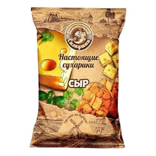 Сухарики Снэкушки 80г Сыр
