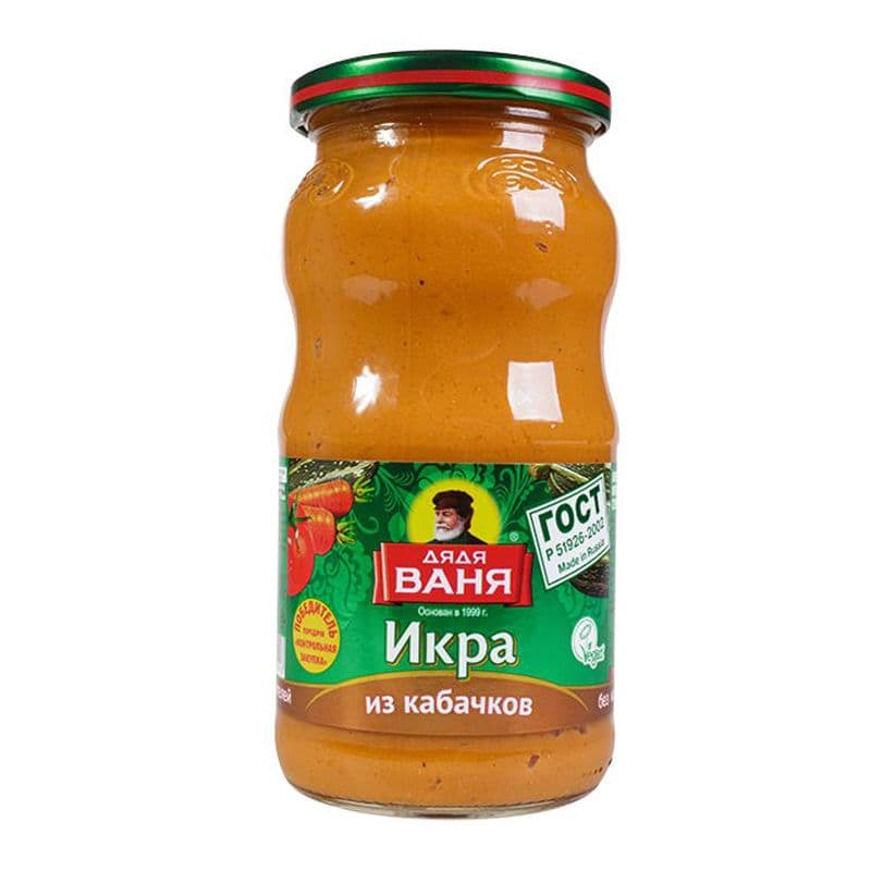 Икра из кабачков 460г с/б Дядя Ваня