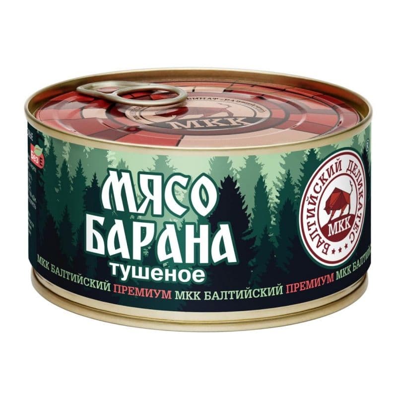 Мясо Барана Балт.Деликатес 325г ж/б МКК