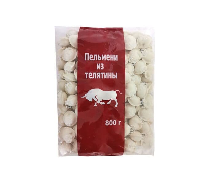 Пельмени Из телятины  800г Кубанский бекон