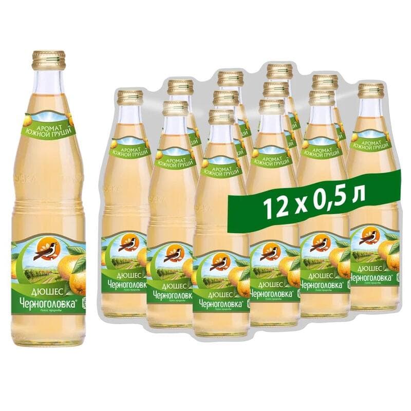 Напиток б/алк.Черноголовка Дюшес 0,5л с/б