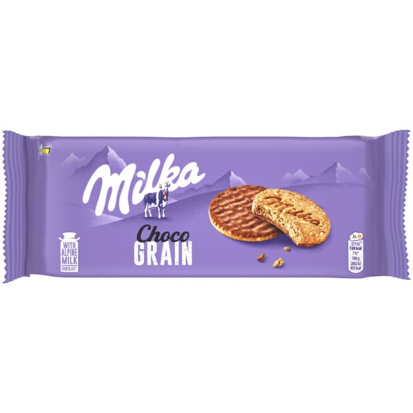 Печенье Милка 126г Choco Grains