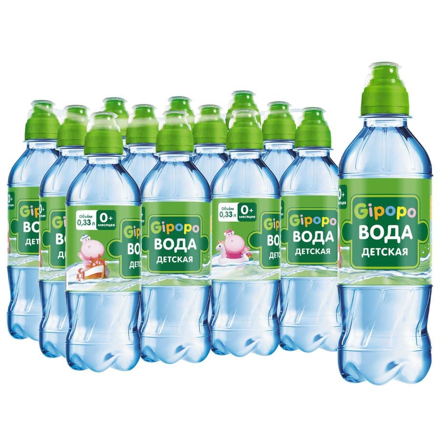Детская питьевая вода Гипопо 2,5л