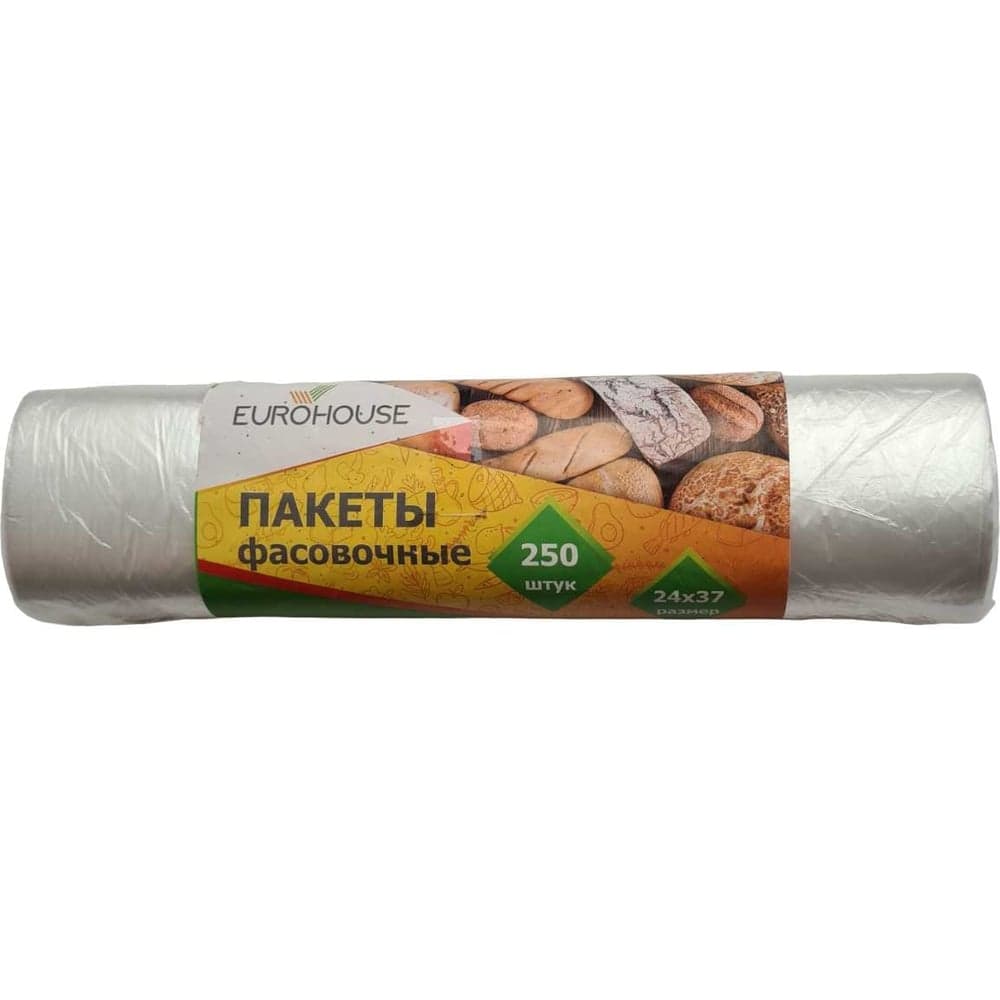 ЕвроХаус Пакеты для продуктов 3,5л*250шт