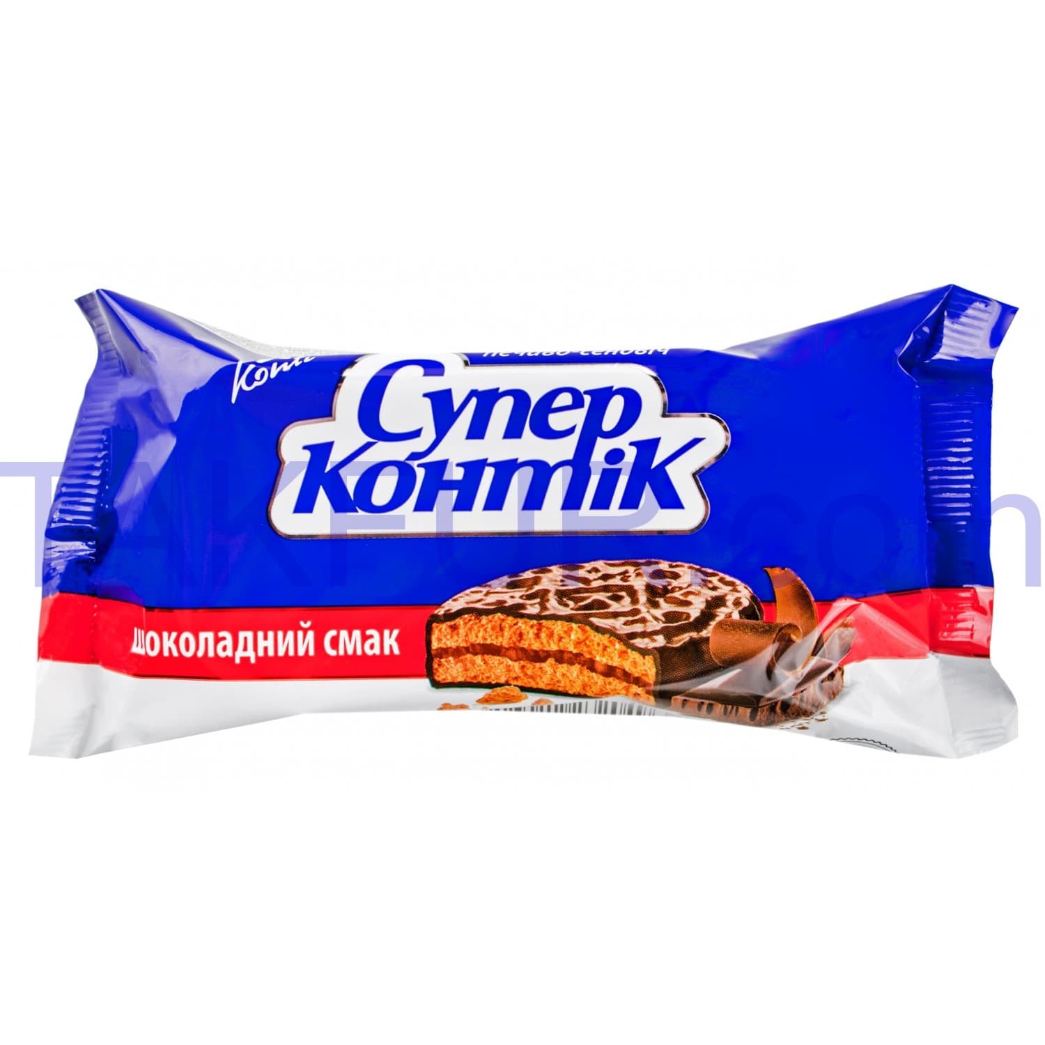 Печенье Супер-Контик шоколадный вкус 100г Конти