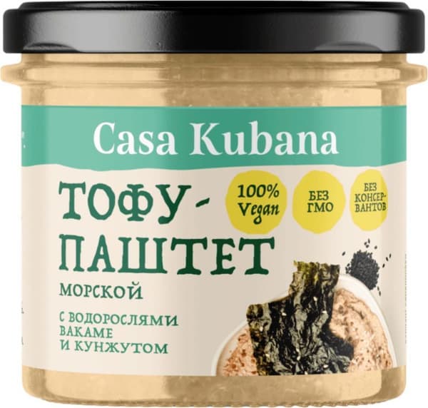 Паштет-тофу Морской Каса Кубана 90г СиЭкоФудс