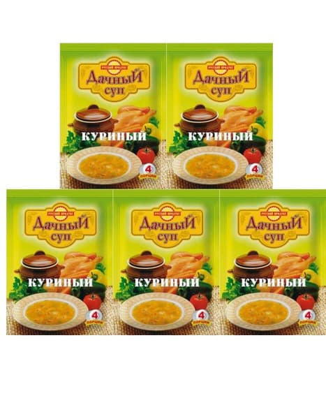 Суп Дачный куриный 60г*100 РП