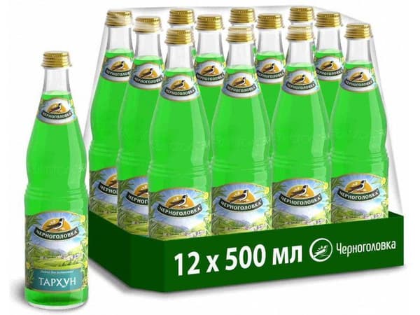 Напиток безалк.сильногаз. Фрау Марта Тархун 0,5л с/б