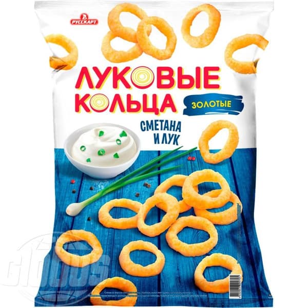 Луковые кольца Т-277 Сметана и лук 100г