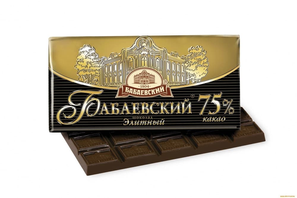 Шоколад Бабаевский фирменный 75(90)г