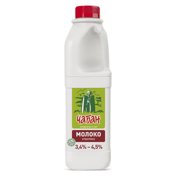 Молоко 3,5% 930мл Чабан БЗМЖ