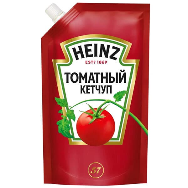 Кетчуп Хайнц Томатный 320г м/у