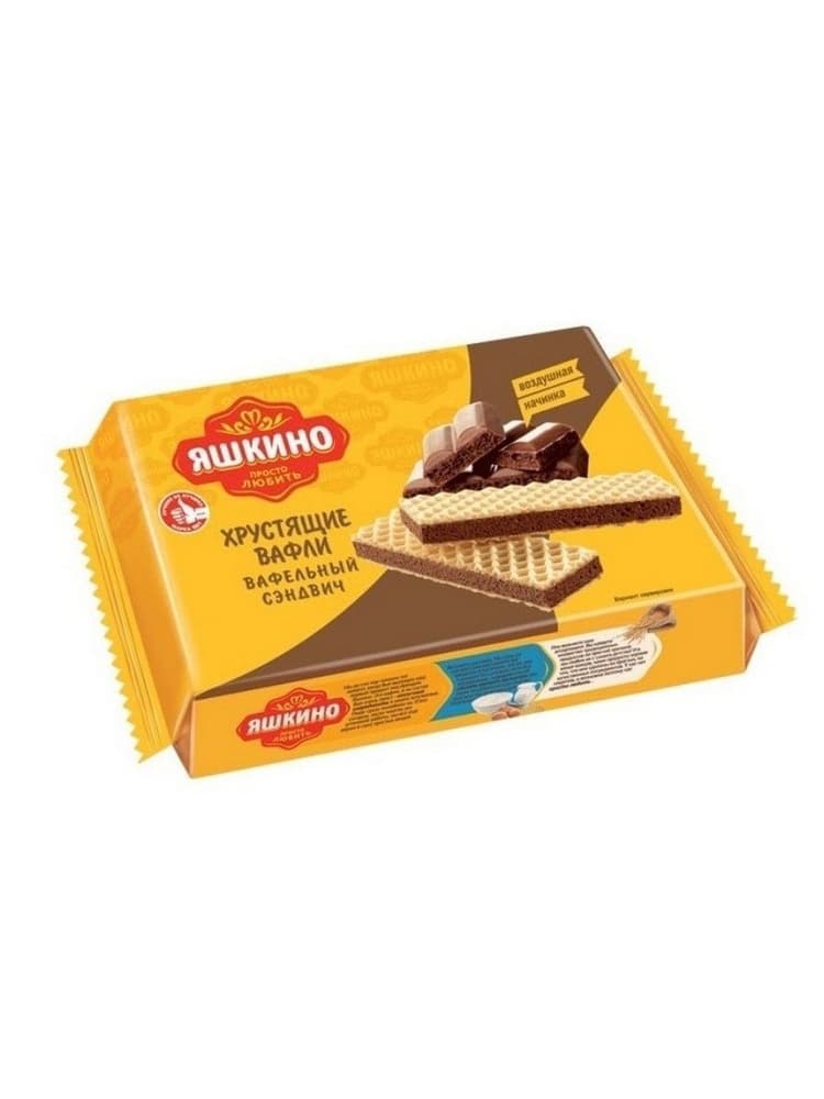 Вафли Вафельный сэндвич вес Яшкино