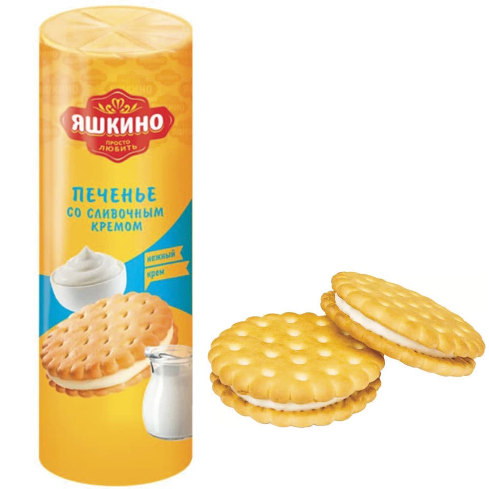Печенье сахарное Сливочное вес Яшкино