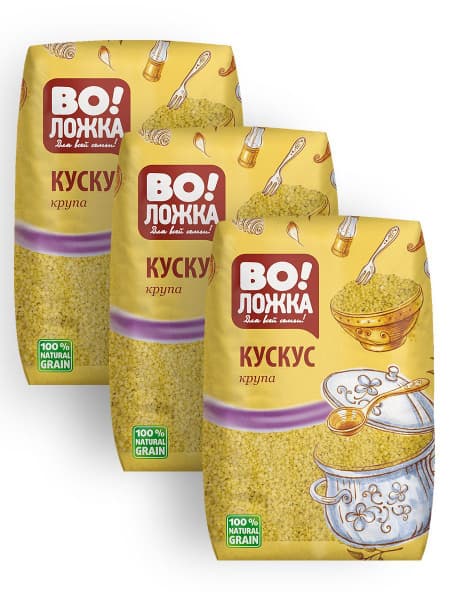 Крупа Кускус 800г Родные края