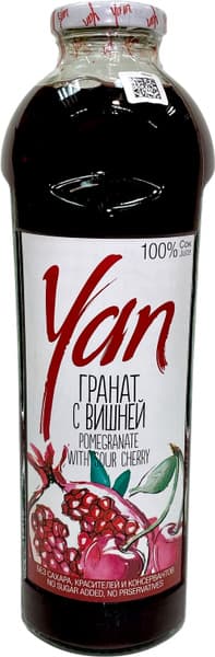 Сок Ян гранат 0,93л с/б