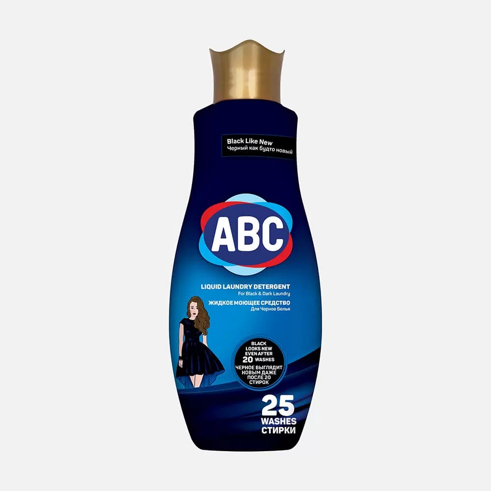 АВС Гель д/стирки Черный 1,5л*9