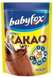 Какао-напиток Бэбифокс 135г КДВ