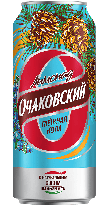 Напиток безалк. Таежная Кола 0,45л ж/б Очаково