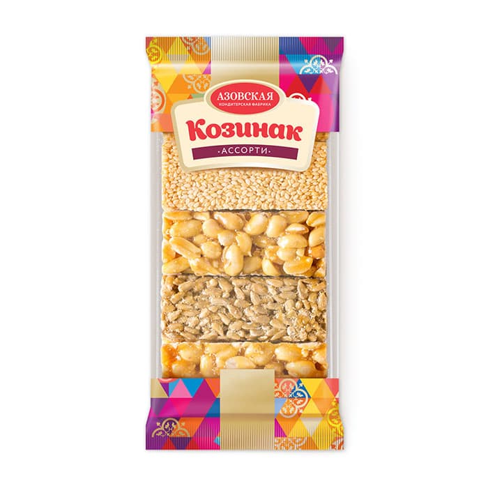 Козинак ассорти 280гр Азовская КФ