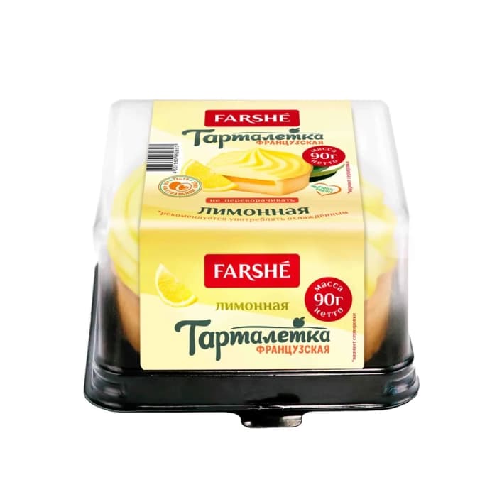 Пирожное Тарталетка французская Лимонная 90г Фарше