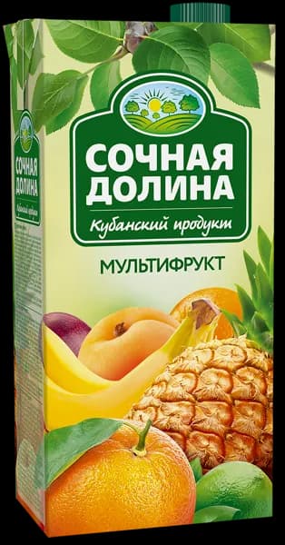 Нектар Сочная долина мультифрукт 1,93л